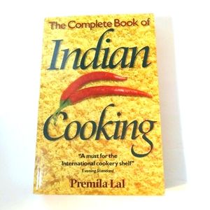 *Vintage 90s "The Complete Book of Indian Cooking" by Premila Lal Copyrig…
